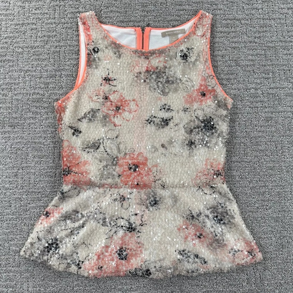 Banana Republic Sequined Top